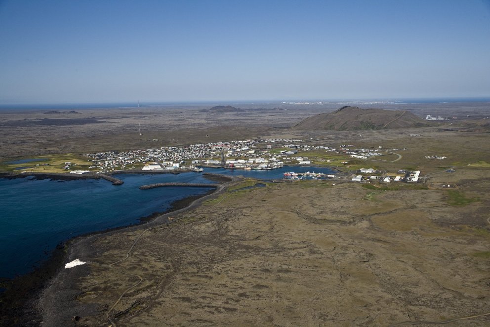Yfirlitsmynd af Grindavík