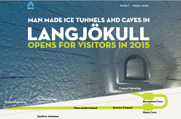 Ice Tunnel to Open Next Year