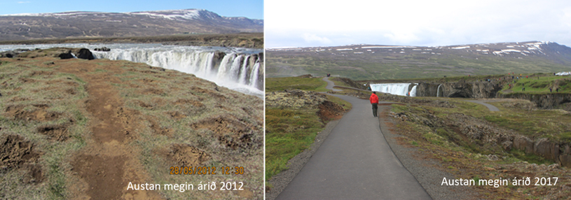 Ggoðafoss framkvæmdir