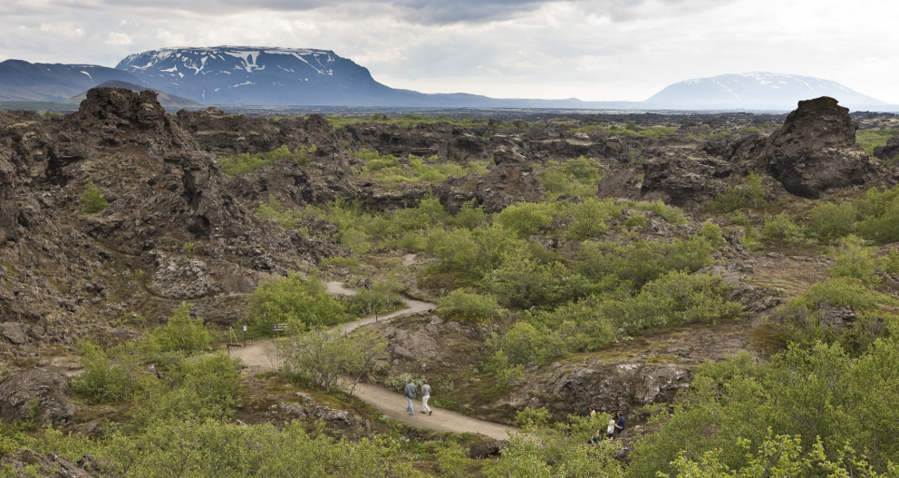 Úr Dimmuborgum.