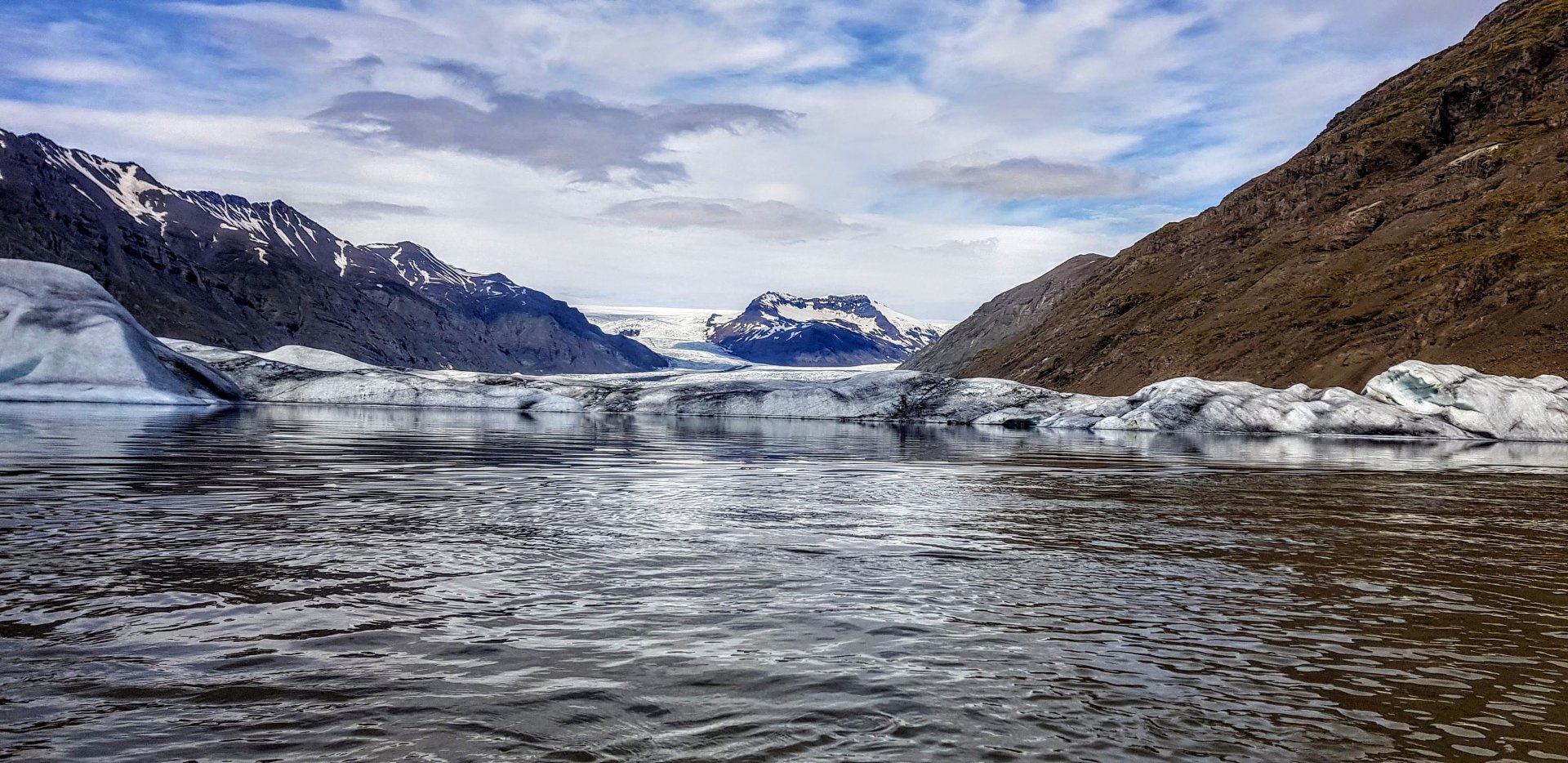 Heinabergsjökull - mynd: Arnar Dansson