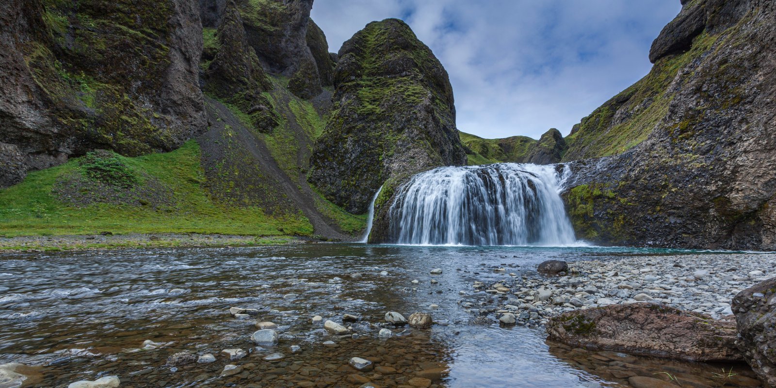 Stjórnarfoss. -Mynd: Markaðsstofa Suðurlands/Páll Jökull Pétursson