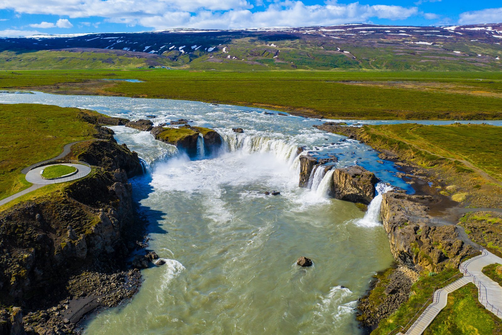 Goðafoss er einn þeirra vinsælu áfangastaða sem byggst hafa upp í góðri samvinnu heimafólks og Framk…