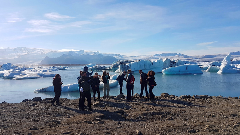 Jökulsárlón sumarið 2020. Mynd: Hildur Helga Pétursdóttir