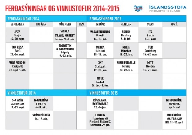 Ferðasýningar og vinnustofur framundan