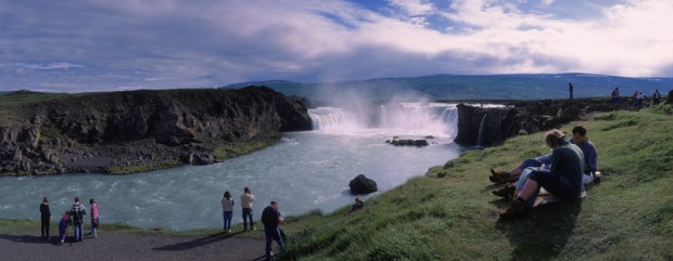 Við Goðafoss.