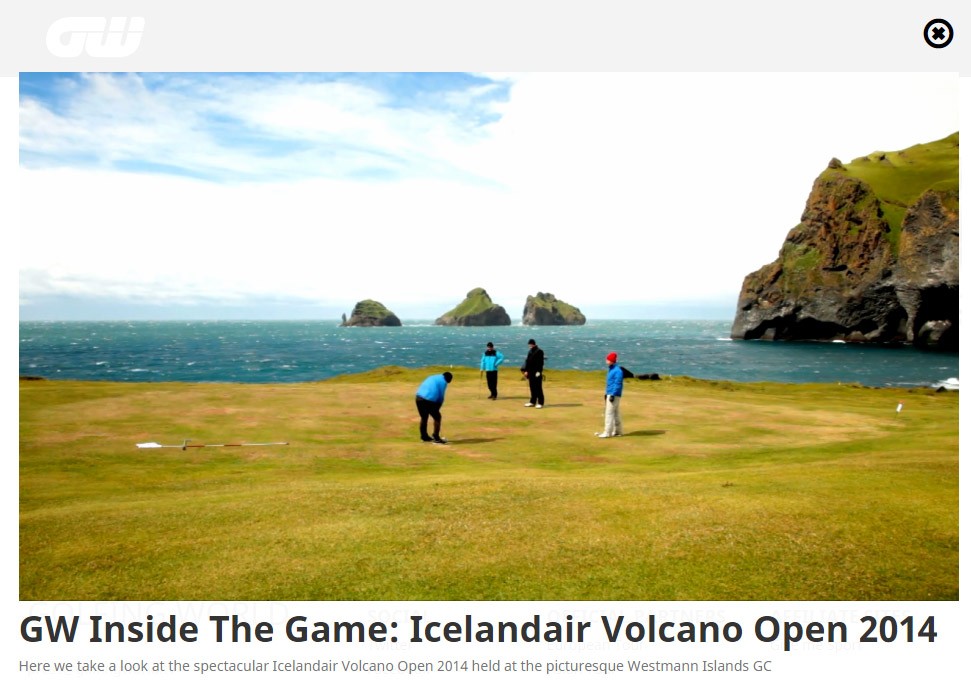 Golfing World með þátt frá Vestmannaeyjum