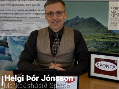 Helgi Þór Jónsson hjá Sponta.