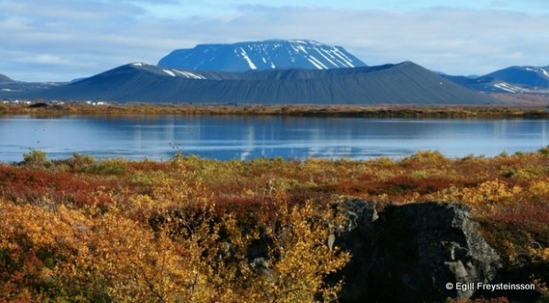 Hverfjall. Mynd af www.visitmyvatn.is.