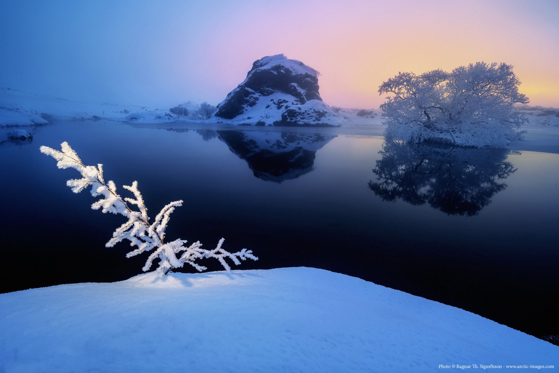 Vetur í Mývatnssveit. Mynd: ©Ragnar Th. Sigurðsson