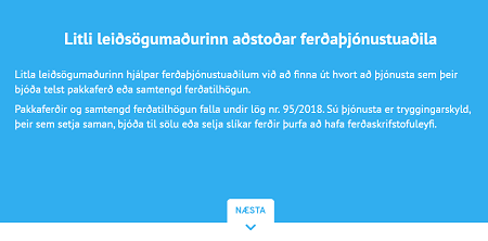 Hér má sjá skjámynd af