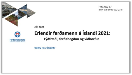 Niðurstöður landamærarannsóknar 2021 - skýrsla
