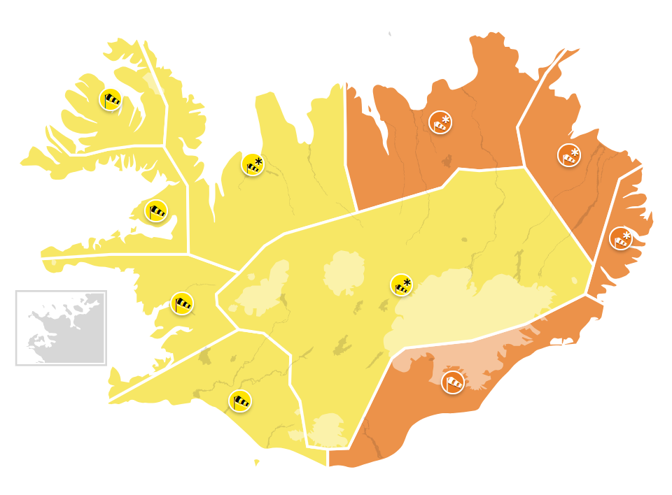 Slæm spá í kortunum - Höldum ferðafólki upplýstu