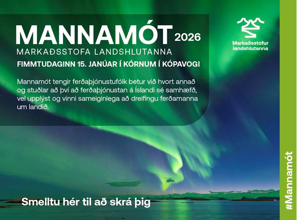 Skráning sýnenda á Mannamót 2026 er hafin!