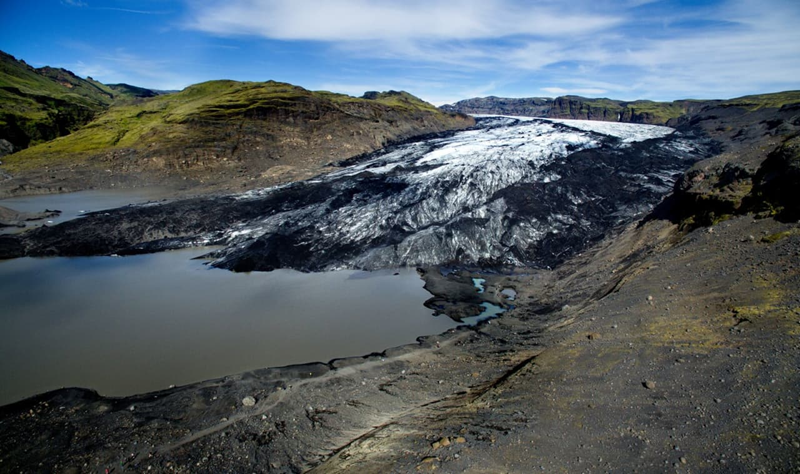 Sólheimajökull. Mynd: Markaðsstofa Suðurlands - www.south.is