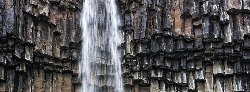 Svartifoss í Skaftafelli. Mynd: ©Rangnar Th. Sigurðsson