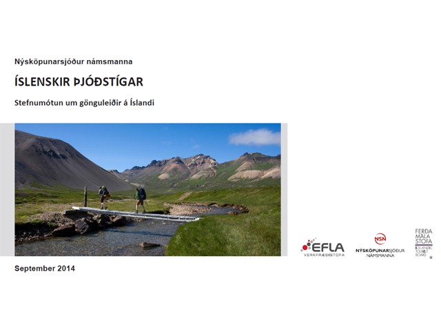 Íslenskir þjóðstígar - Stefnumótun um gönguleiðir