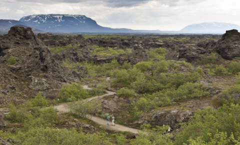 Úr Dimmuborgum.