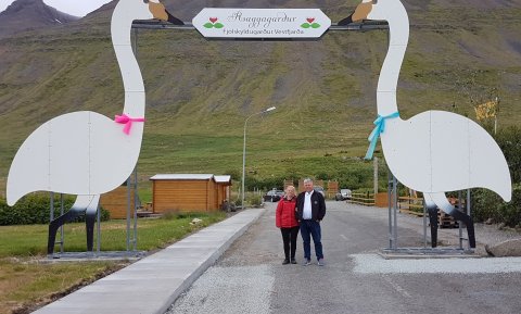Fólkið á bak við Raggagarð hjónin Vilborg (Bogga) og Halldór (Dóri)