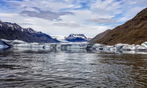 Heinabergsjökull - mynd: Arnar Dansson