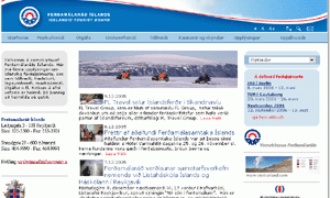 Forsíða vefs