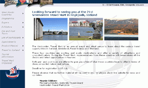 Vestnorden 2006 - vefforsíða