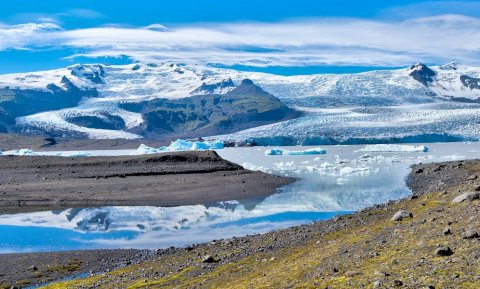 Fjallsárlón.  -Mynd: Þorvarður Árnason/Markaðsstofa Suðurlands.