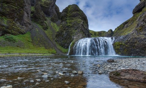 Stjórnarfoss. -Mynd: Markaðsstofa Suðurlands/Páll Jökull Pétursson