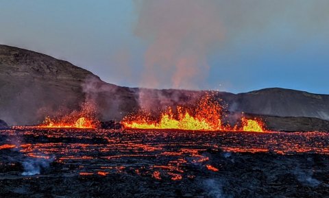 Volcano in Meradalir - Photo: Arnar Dansson