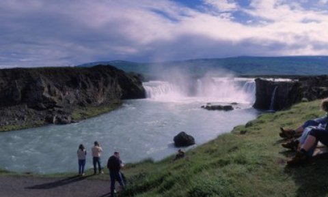 Við Goðafoss.