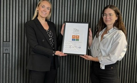 Dagný Björg Stefánsdóttir hjá Hidden Iceland og Harpa 
Rut Hafliðadóttir hjá vottunarstofunni iCert
