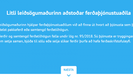 Hér má sjá skjámynd af 