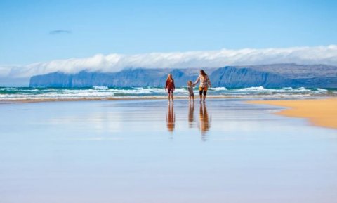 Frá Rauðasandi. -Mynd: Markaðsstofa Vestfjarða