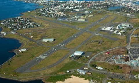 Reykjavíkurflugvöllur - mynd af vef ISAVIA.