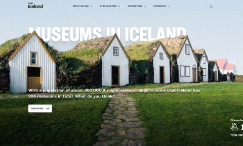 Skjáskot af Visit Iceland vefnum en hann er á slóðinni visiticeland.com